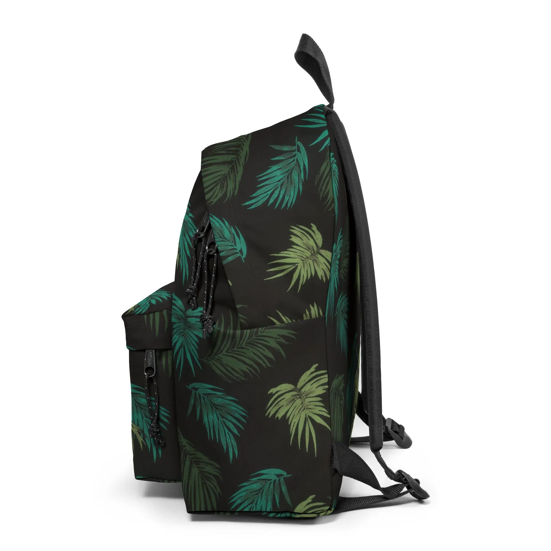 MOCHILA EASTPAK Padded Pak’r® 24 litros EK620 8A2 Brize palm core negra con hojas verdes