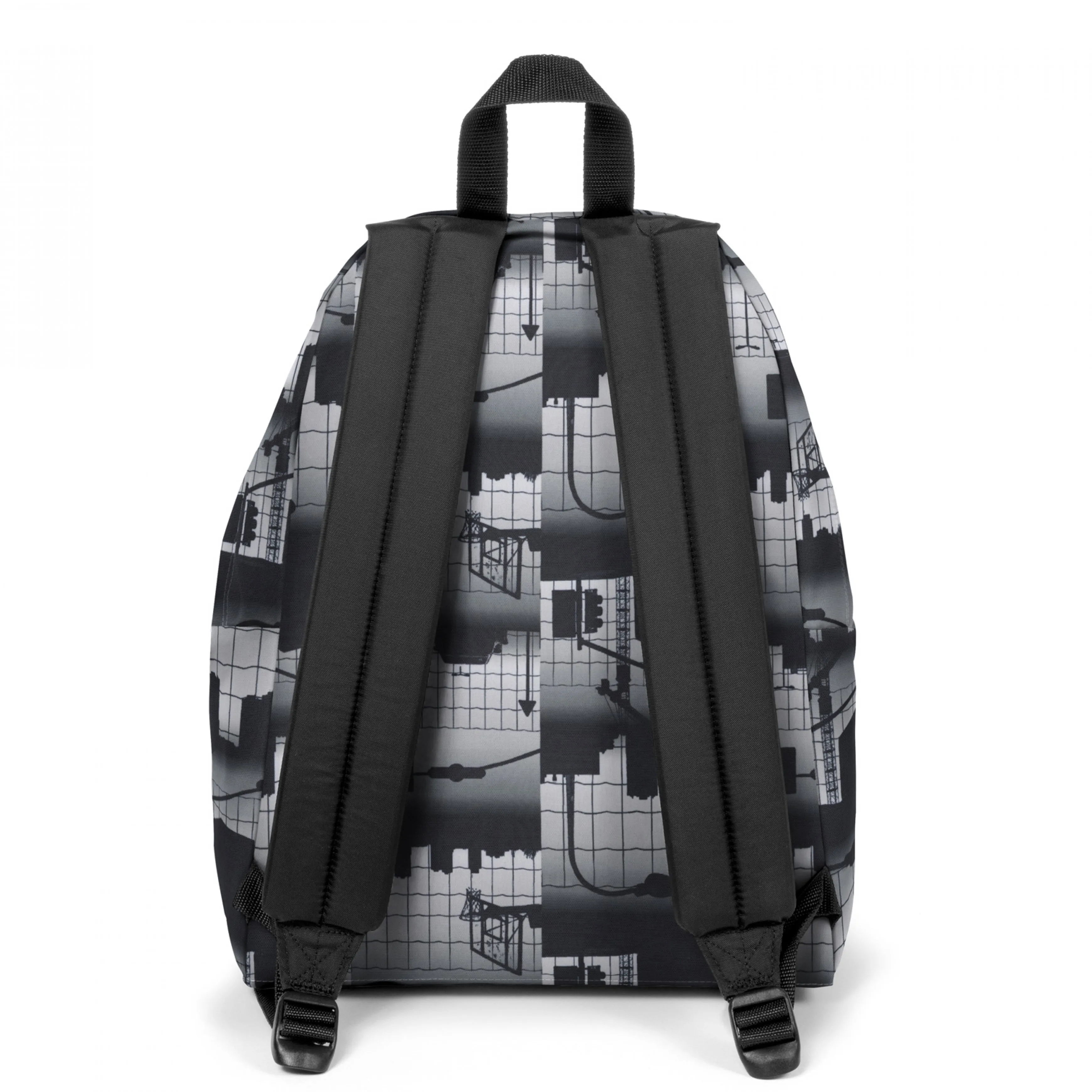 MOCHILA EASTPAK Padded Pak’r® EK620_46V Compton Court EDIFICIOS NEGRA Y GRIS