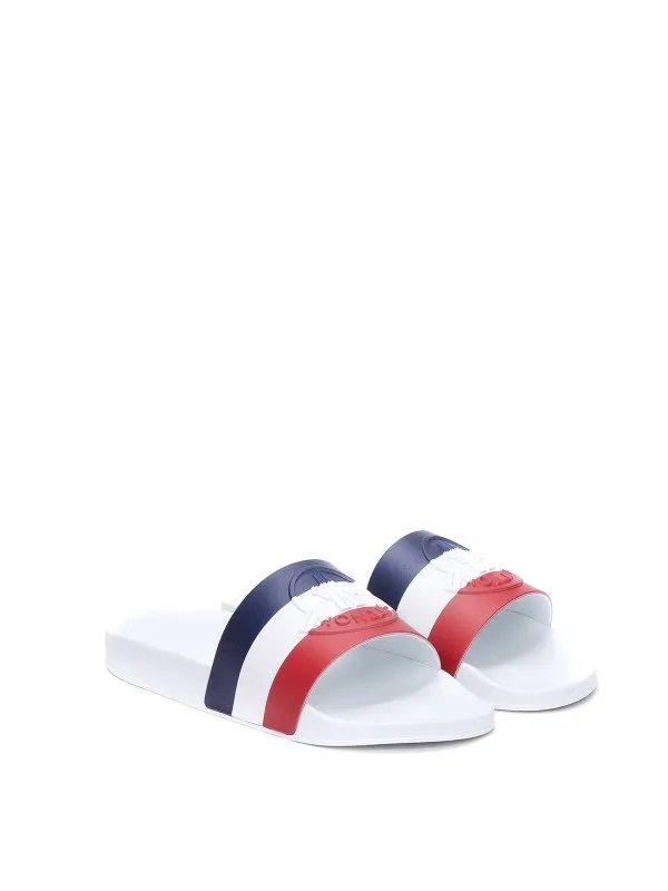 Moncler Chanclas - Blanco