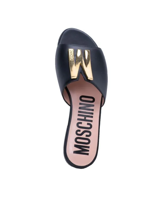 Moschino Chanclas - Negro