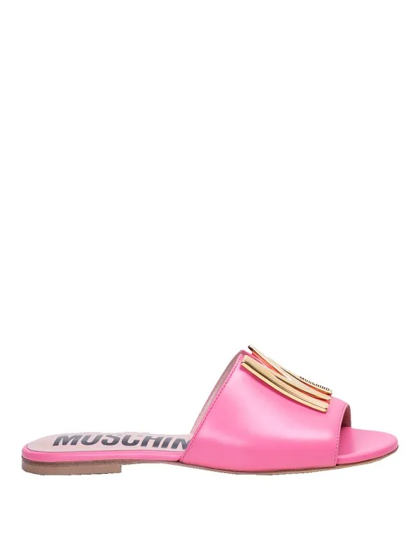 Moschino Chanclas - Rosado