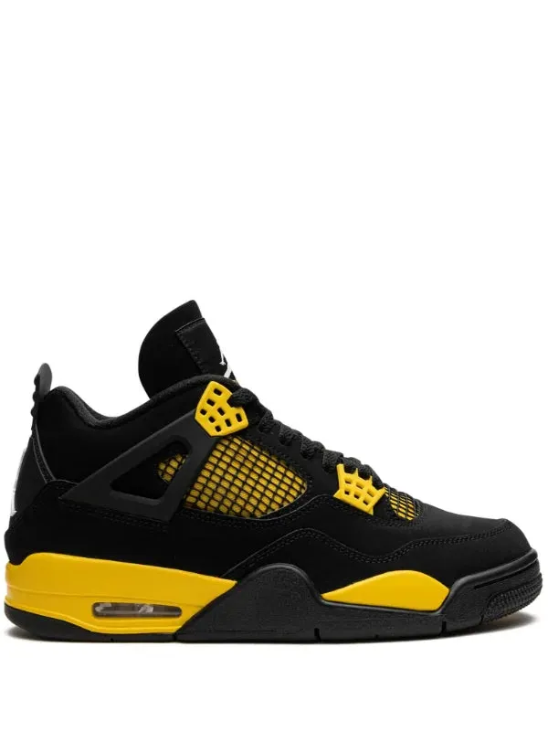 N370O Jordan tenis Air Jordan 4 Retro Yellow Thunder