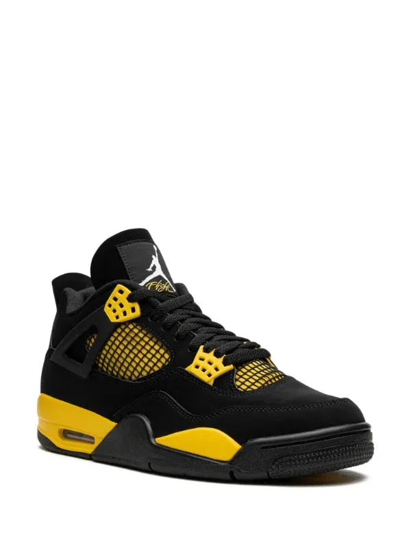 N370O Jordan tenis Air Jordan 4 Retro Yellow Thunder