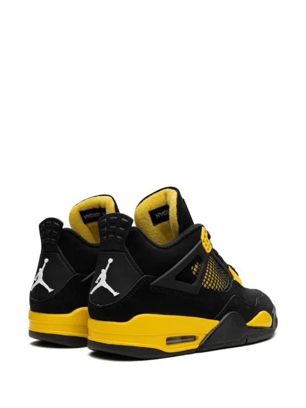 N370O Jordan tenis Air Jordan 4 Retro Yellow Thunder