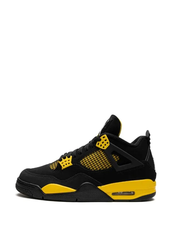 N370O Jordan tenis Air Jordan 4 Retro Yellow Thunder