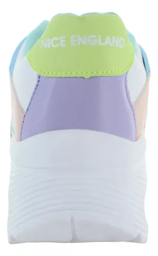 Nice England Tenis Correr Fitness Burbuja Sport Mujer 87453