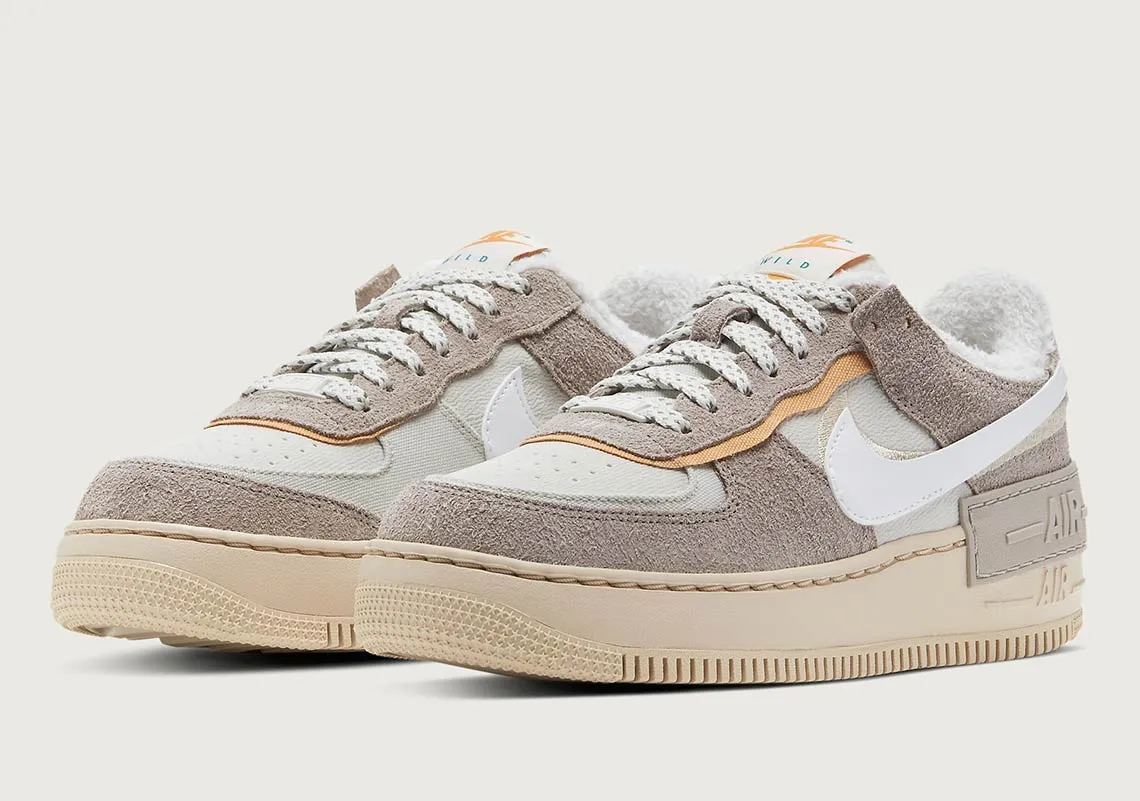 Nike Air Force 1 Low Fur-Lined Shadow Tenis Casual