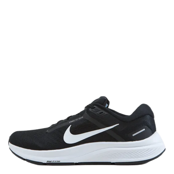 Nike Air Zoom Structure 24 Women's Road Running Shoes BLACK/WHITE