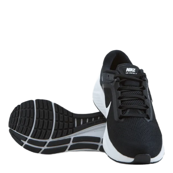 Nike Air Zoom Structure 24 Women's Road Running Shoes BLACK/WHITE