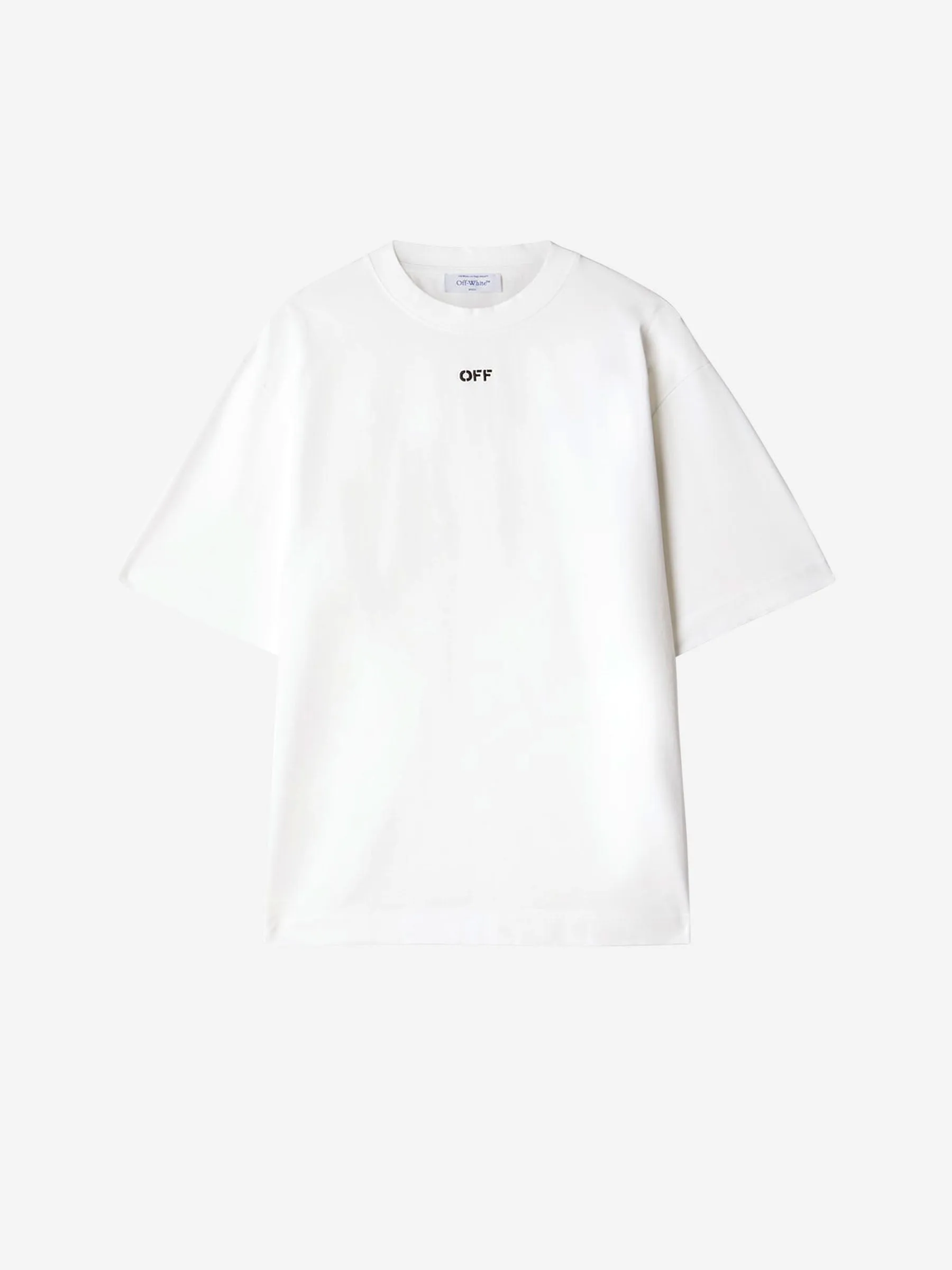 Off-White Camiseta Logo Algodón