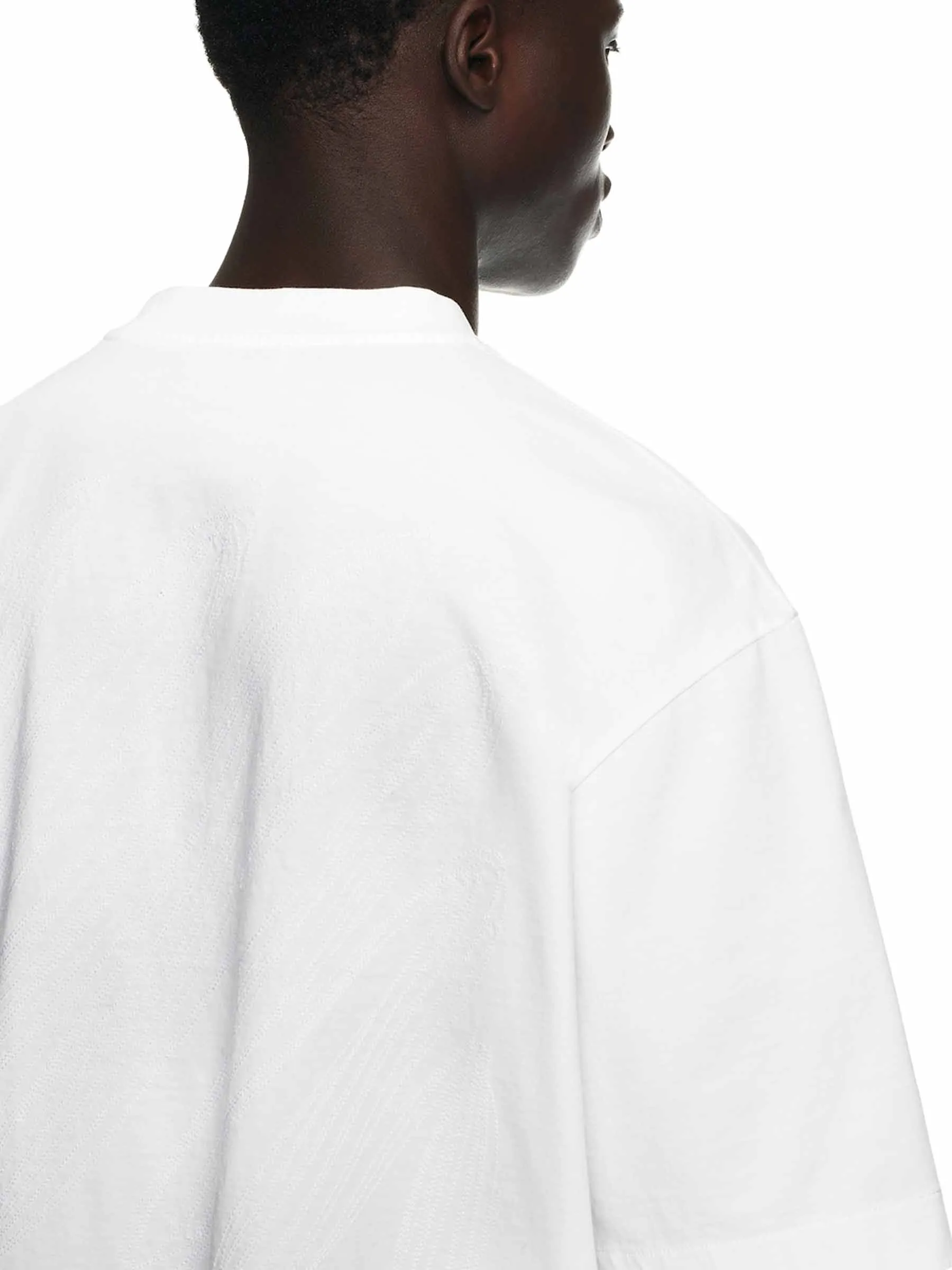 Off-White Camiseta Logo Algodón