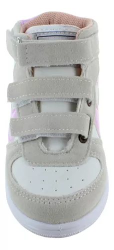 Panam Tenis Bota Moda Casual Sport Ajuste Velcros Niña 91747