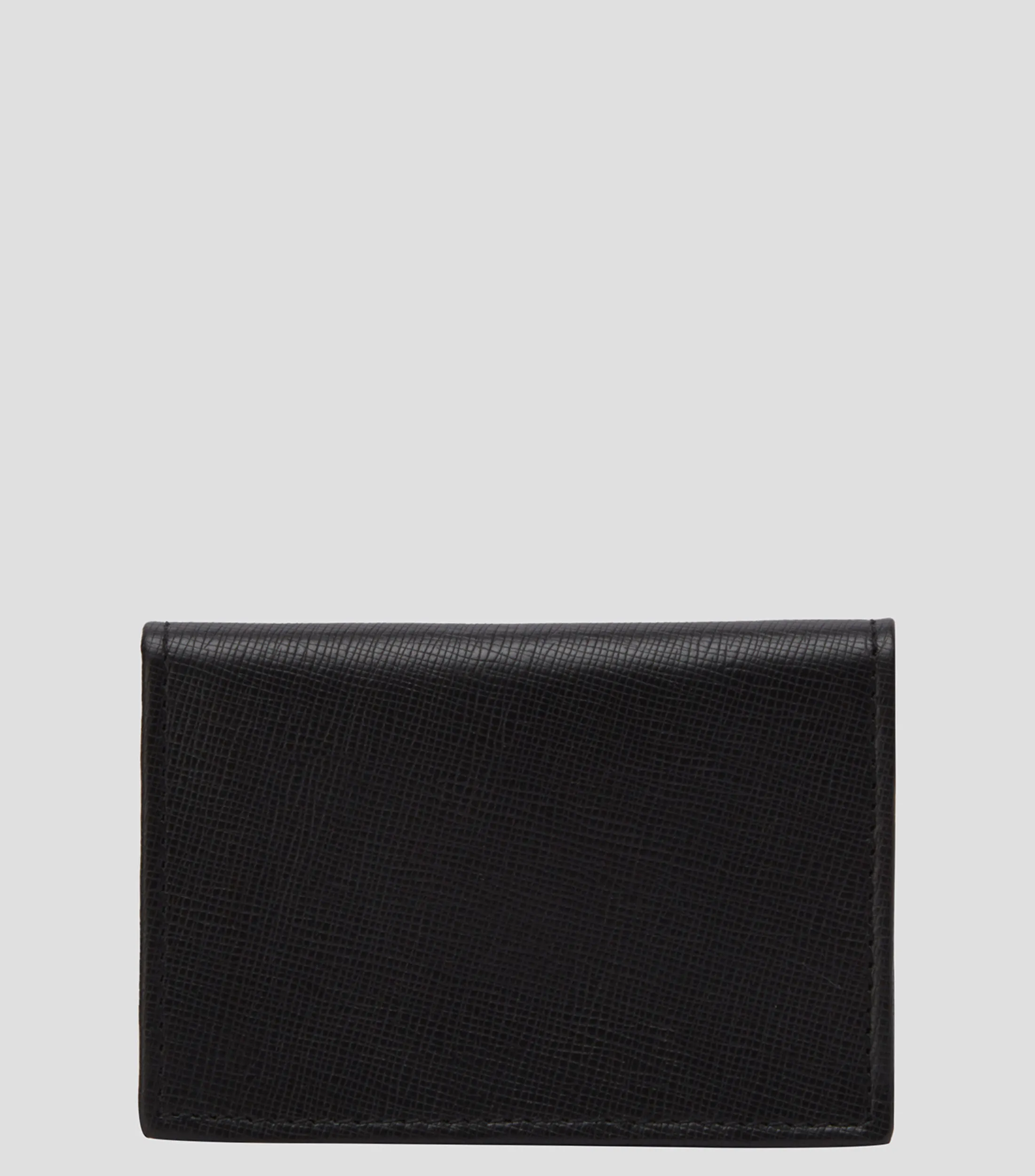 Perry Ellis Cartera Bifold Negra en Piel Hombre