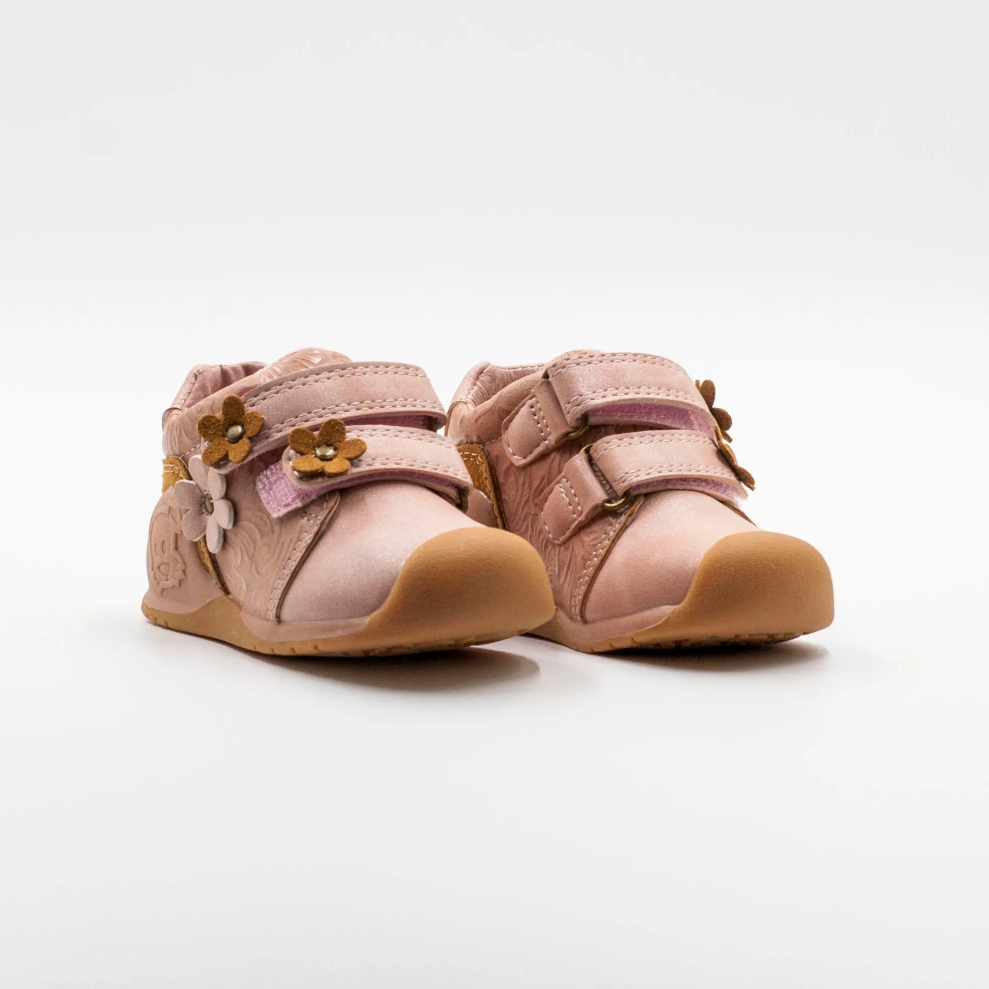 Pillin Zapatos C/Velcro Rosado Nia Casual