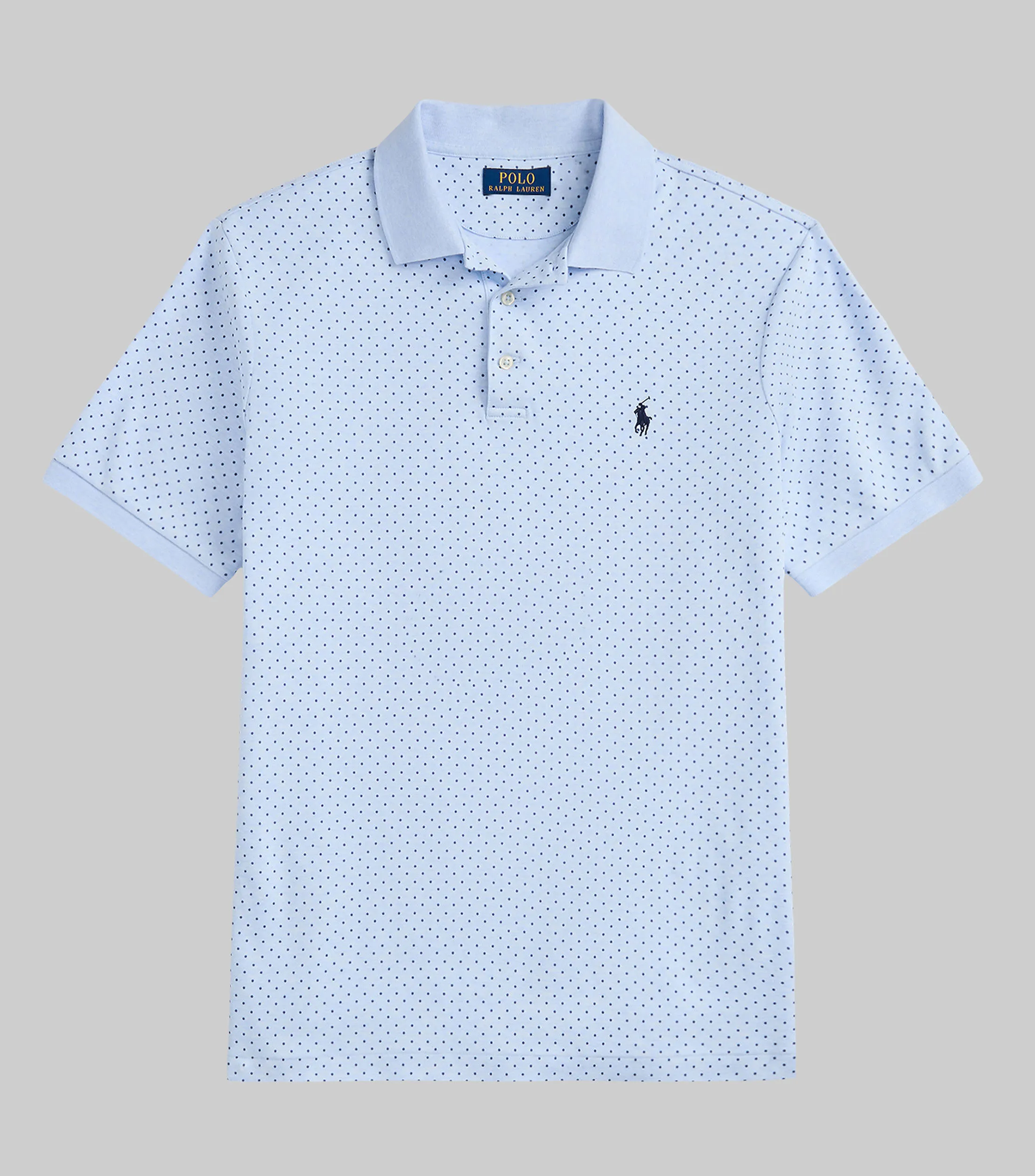 Polo Ralph Lauren Playera tipo polo con polkadots de manga corta Hombre