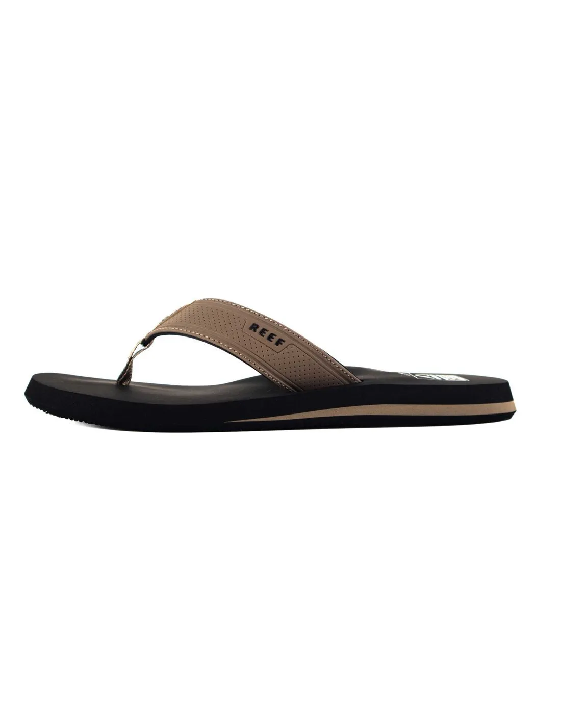 REEF - Chanclas marrón y negro The Layback CJ4365 Hombre