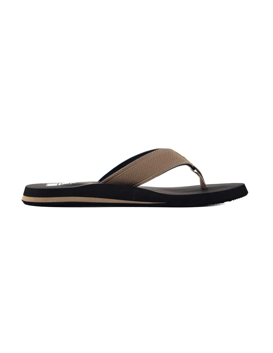 REEF - Chanclas marrón y negro The Layback CJ4365 Hombre