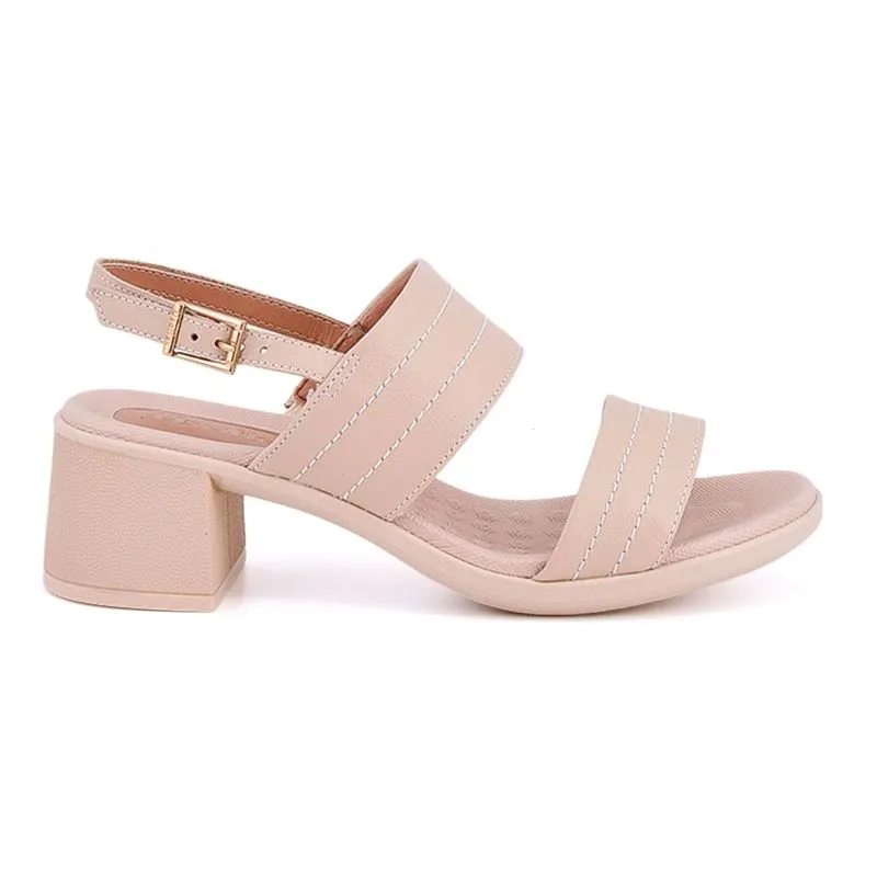 SANDALIA CASUAL DE CUERO USAFLEX PINKY