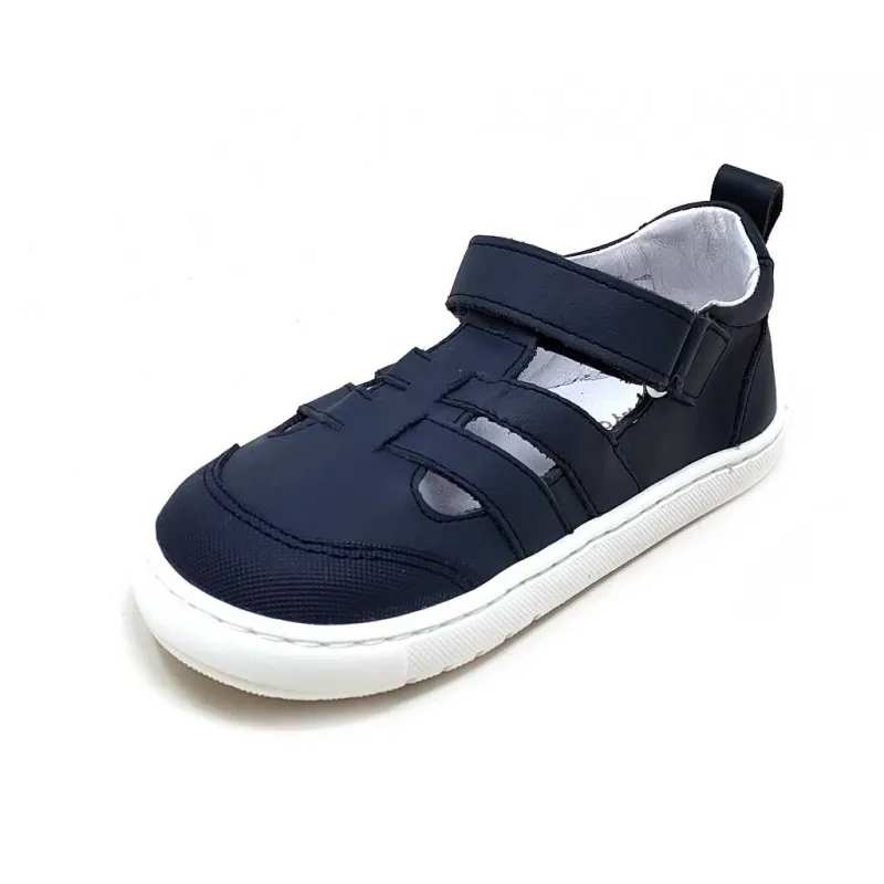 SANDALIA NIÑO MILOS NAVY24 PIEL BLANDITOS CRIOS