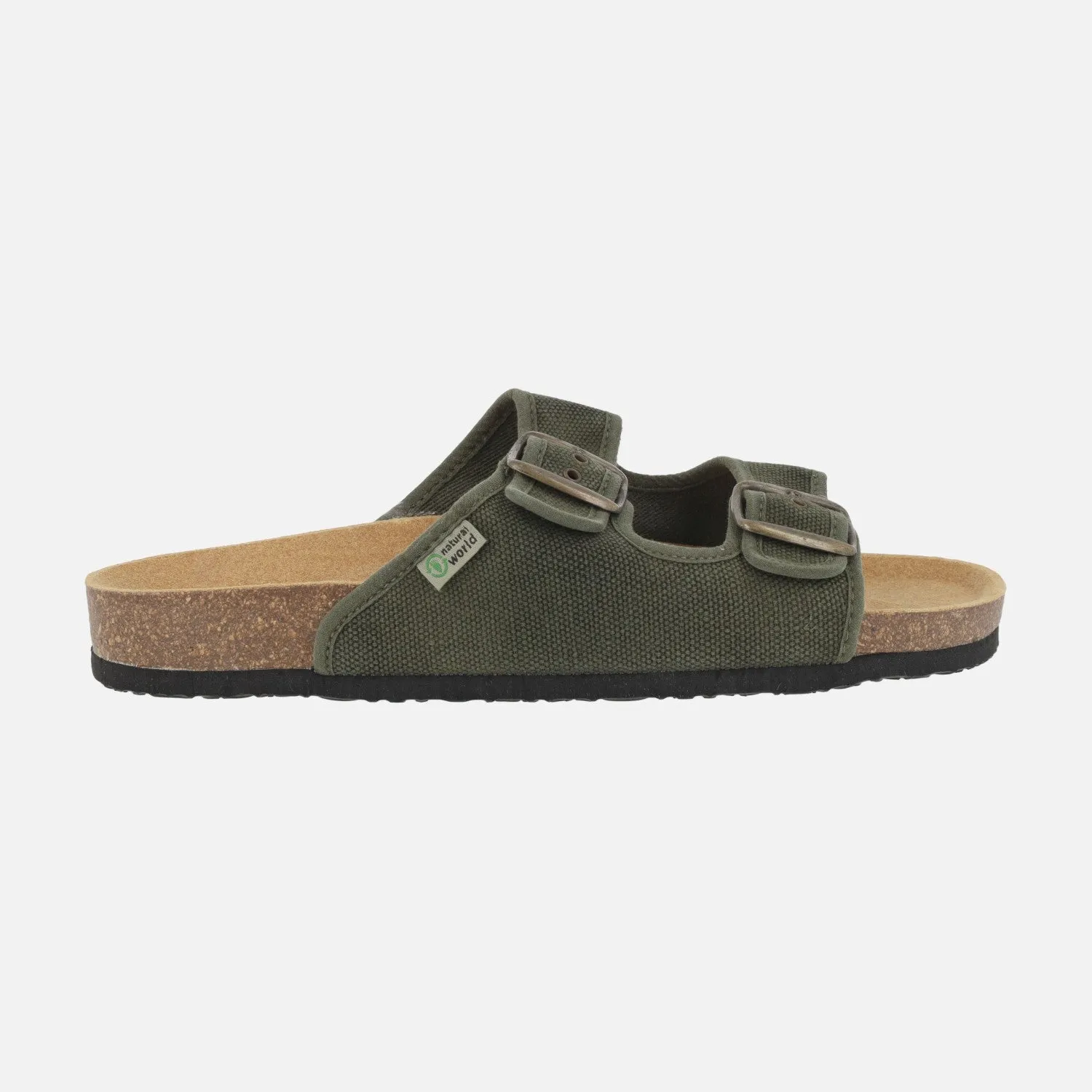 SANDALIAS BIO DE HEBILLAS EN ALGODÓN ORGÁNICO PARA HOMBRE TROPIC