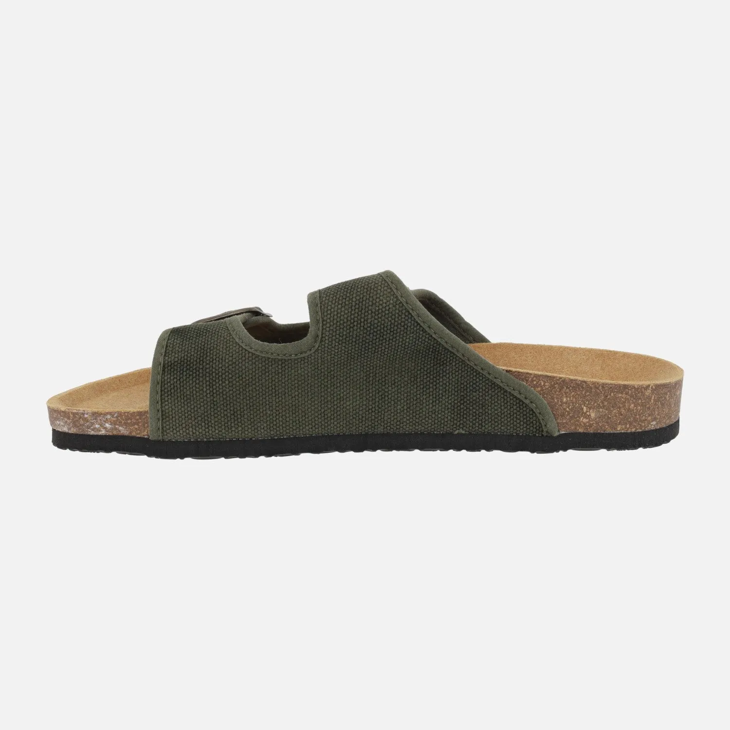 SANDALIAS BIO DE HEBILLAS EN ALGODÓN ORGÁNICO PARA HOMBRE TROPIC