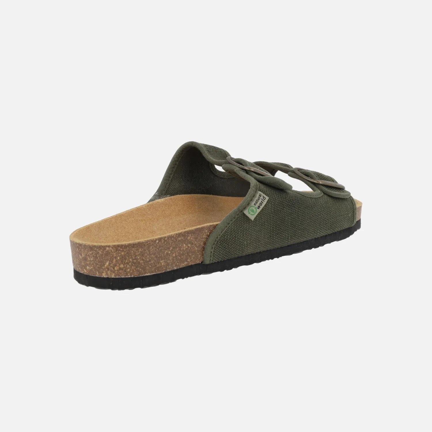 SANDALIAS BIO DE HEBILLAS EN ALGODÓN ORGÁNICO PARA HOMBRE TROPIC