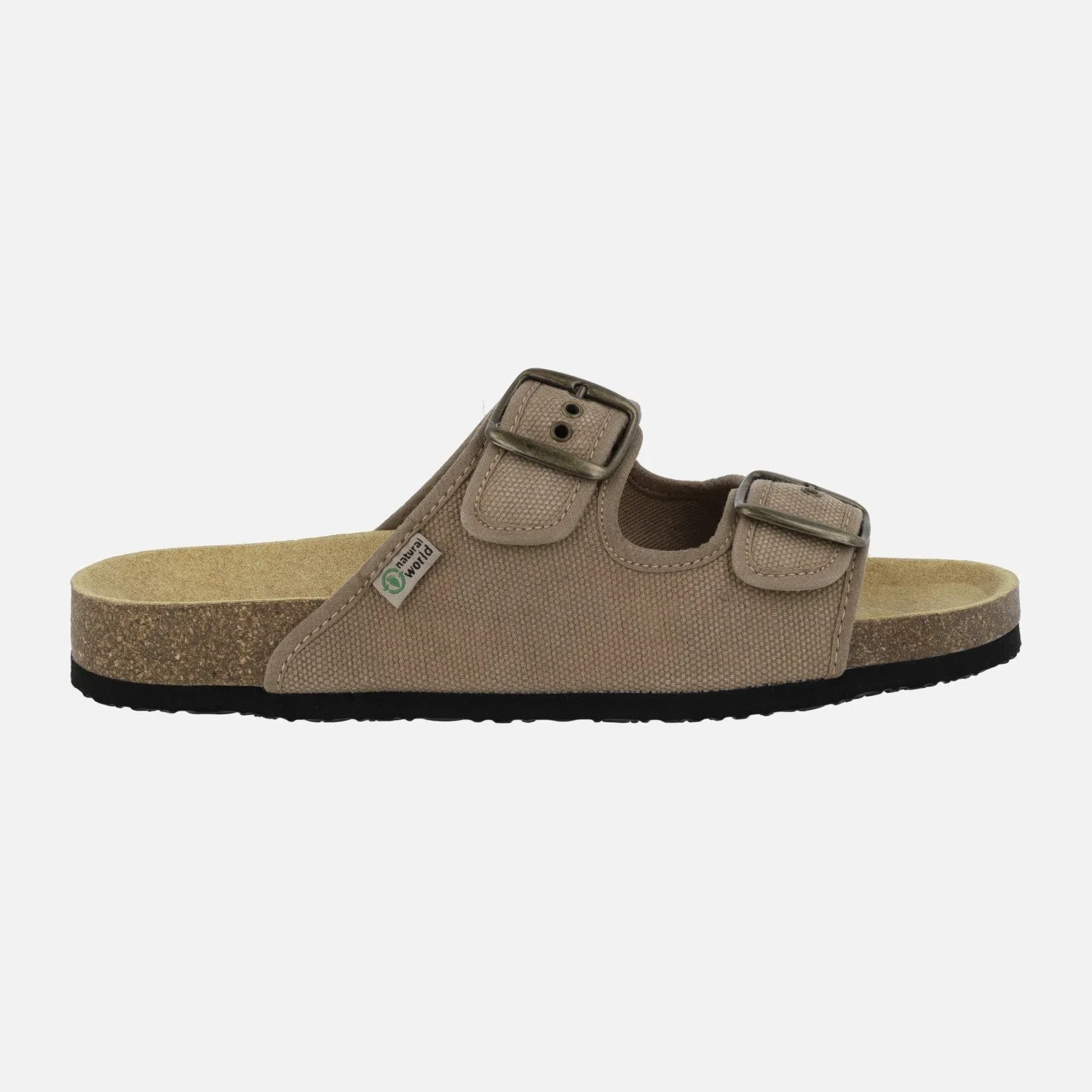 SANDALIAS BIO DE HEBILLAS EN ALGODÓN ORGÁNICO PARA HOMBRE TROPIC