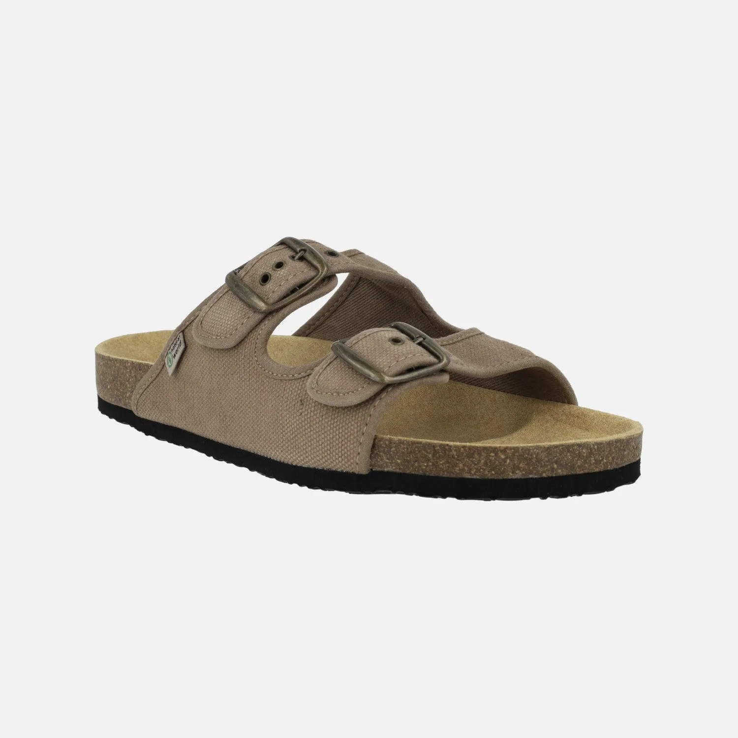 SANDALIAS BIO DE HEBILLAS EN ALGODÓN ORGÁNICO PARA HOMBRE TROPIC