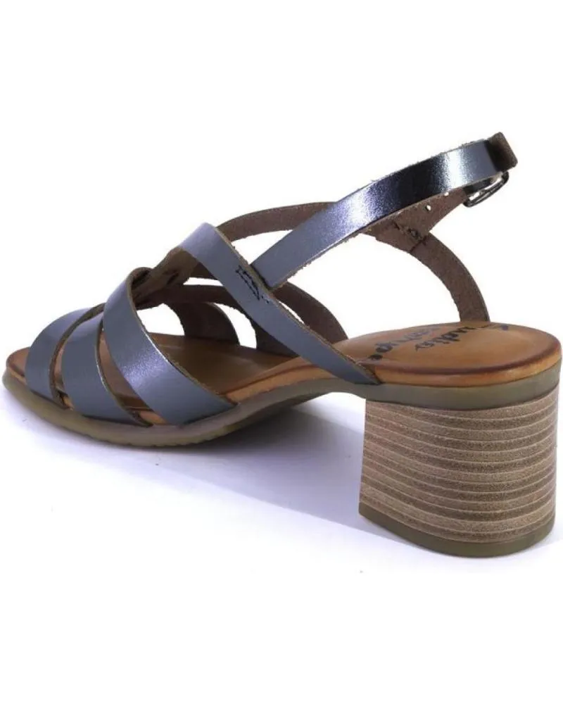 Sandalias OTRAS MARCAS  de Mujer STUDIO SCARPA SL116445 SANDALIAS DE MUJER PIEL  PLOMO