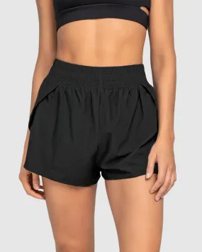 Short deportivo con short ajustado interno