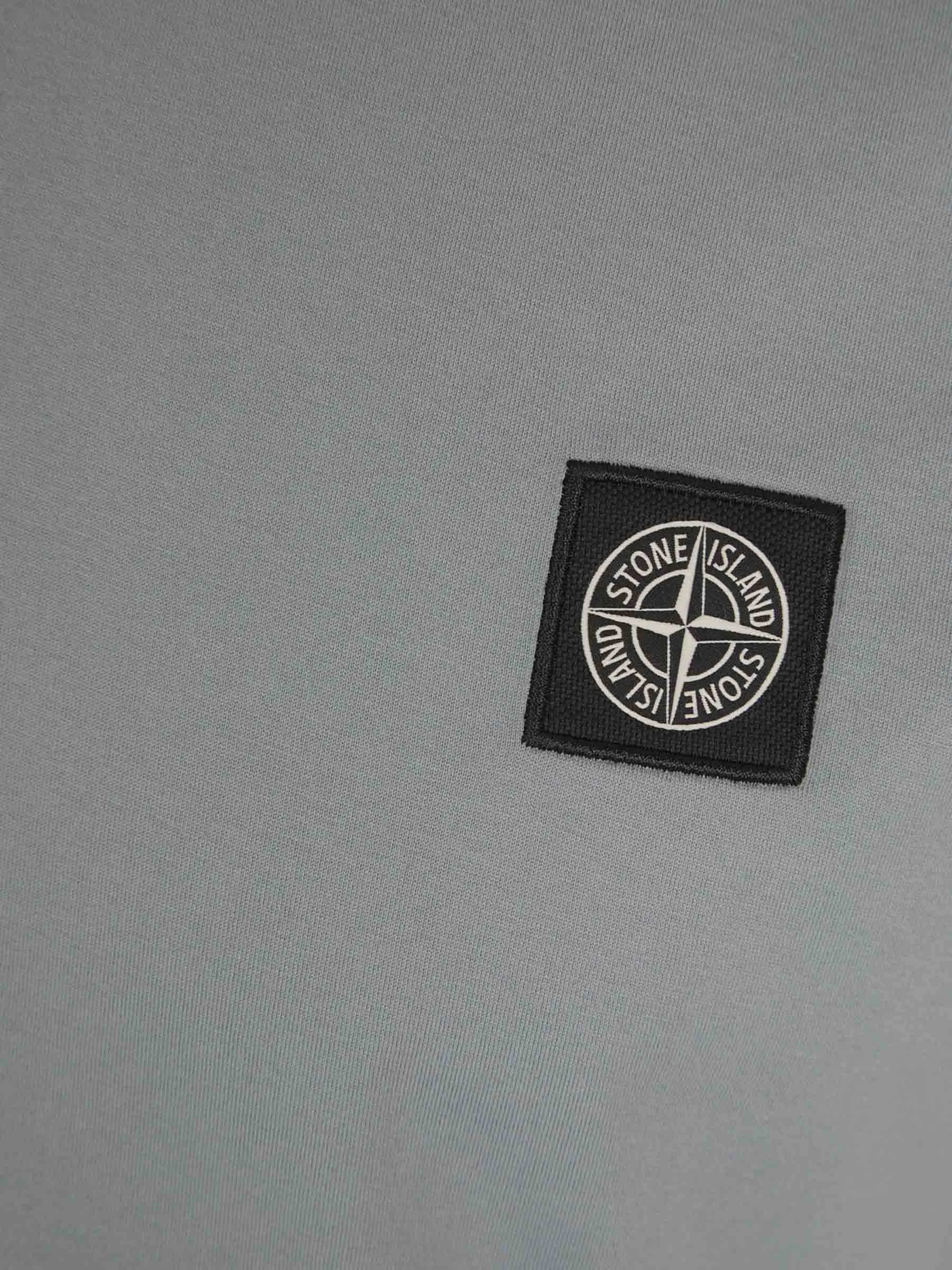 Stone Island Camiseta Logo Algodón