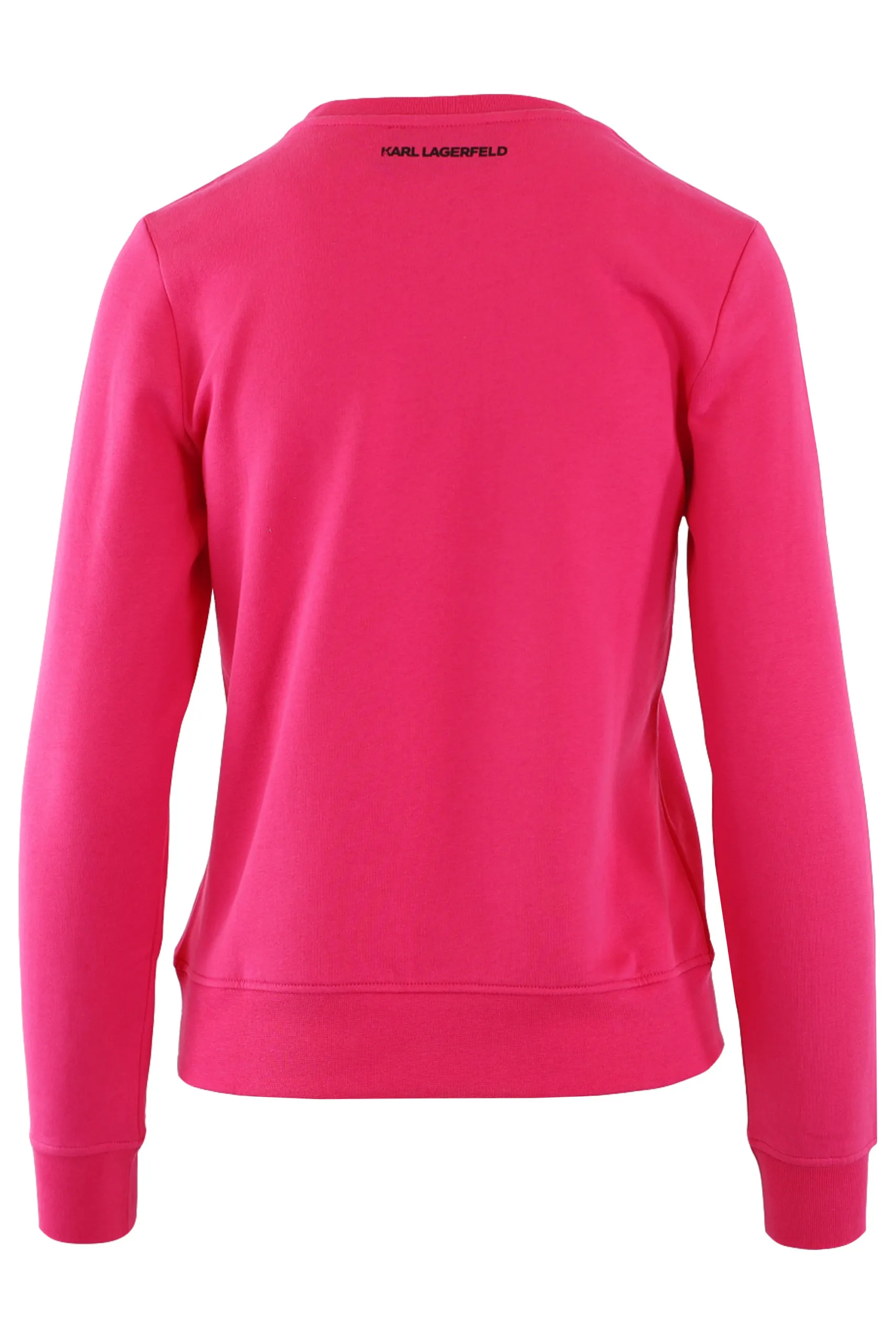 Sudadera fucsia con gafas de lentejuelas