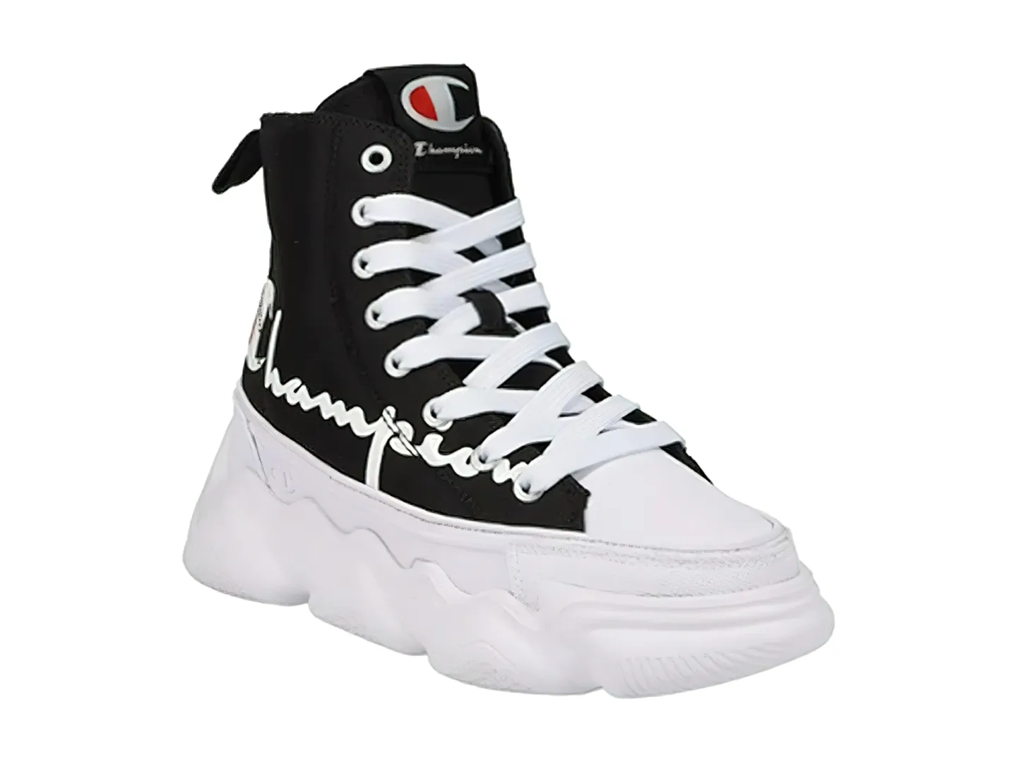 Tenis Champion Prodigy Hi Negro Para Mujer