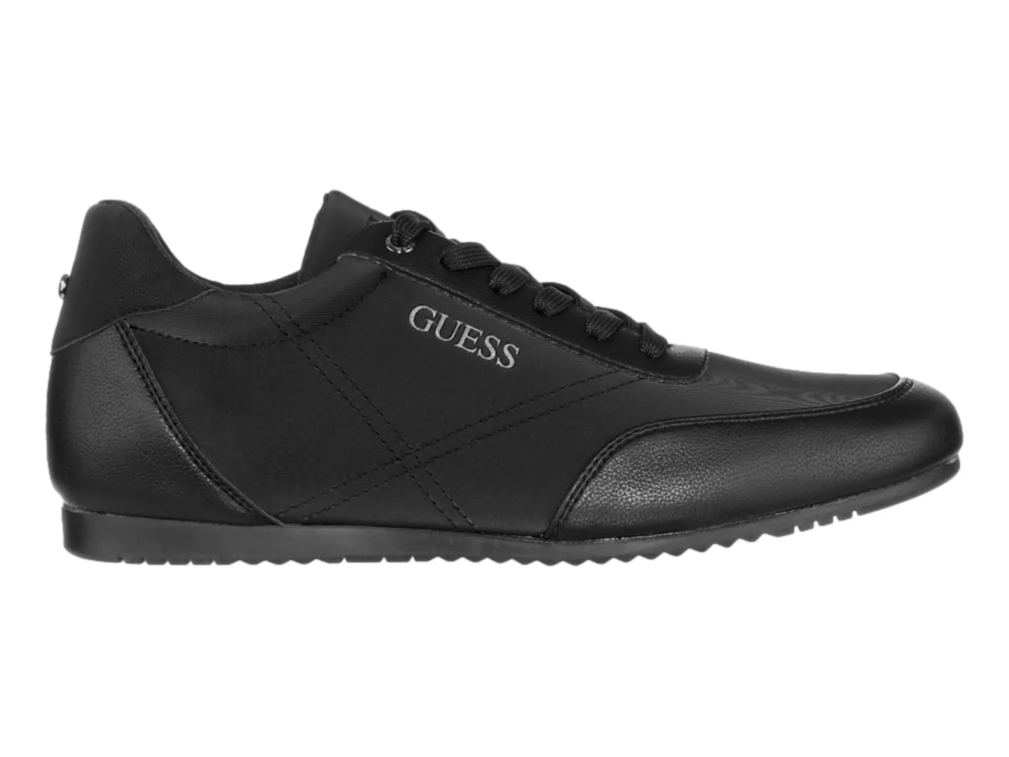 Tenis Guess Thrall Negro Para Hombre