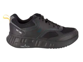 Tenis Nautica Dock Negro Para Hombre