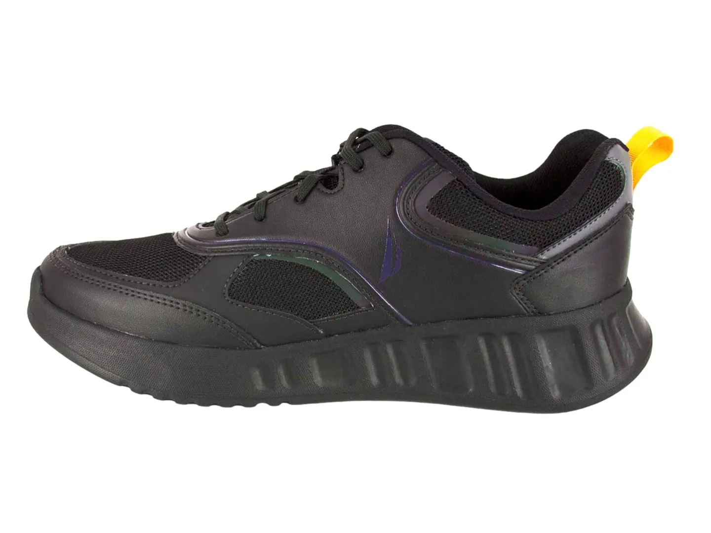 Tenis Nautica Dock Negro Para Hombre