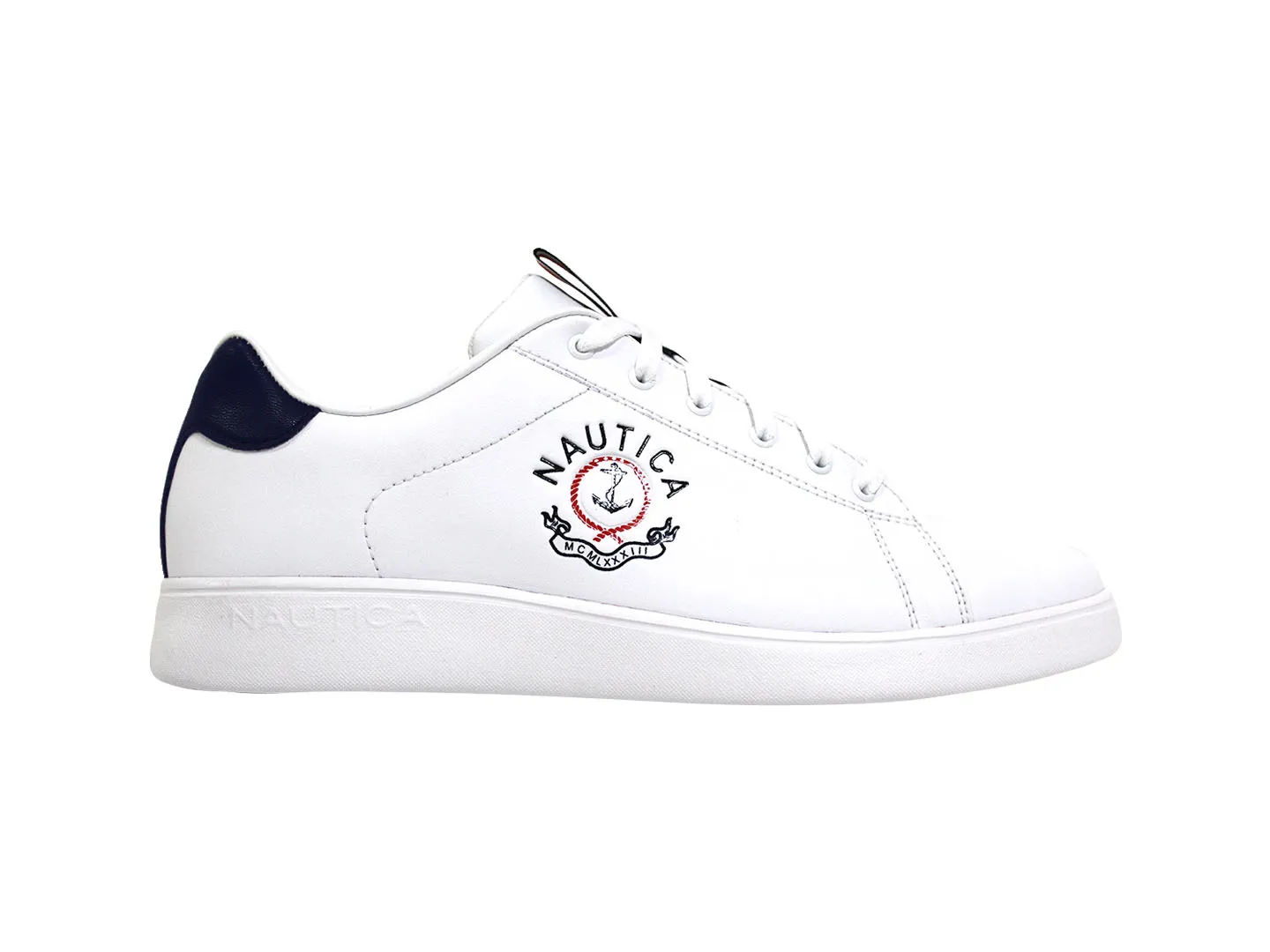 Tenis Nautica Woot Blanco Para Hombre