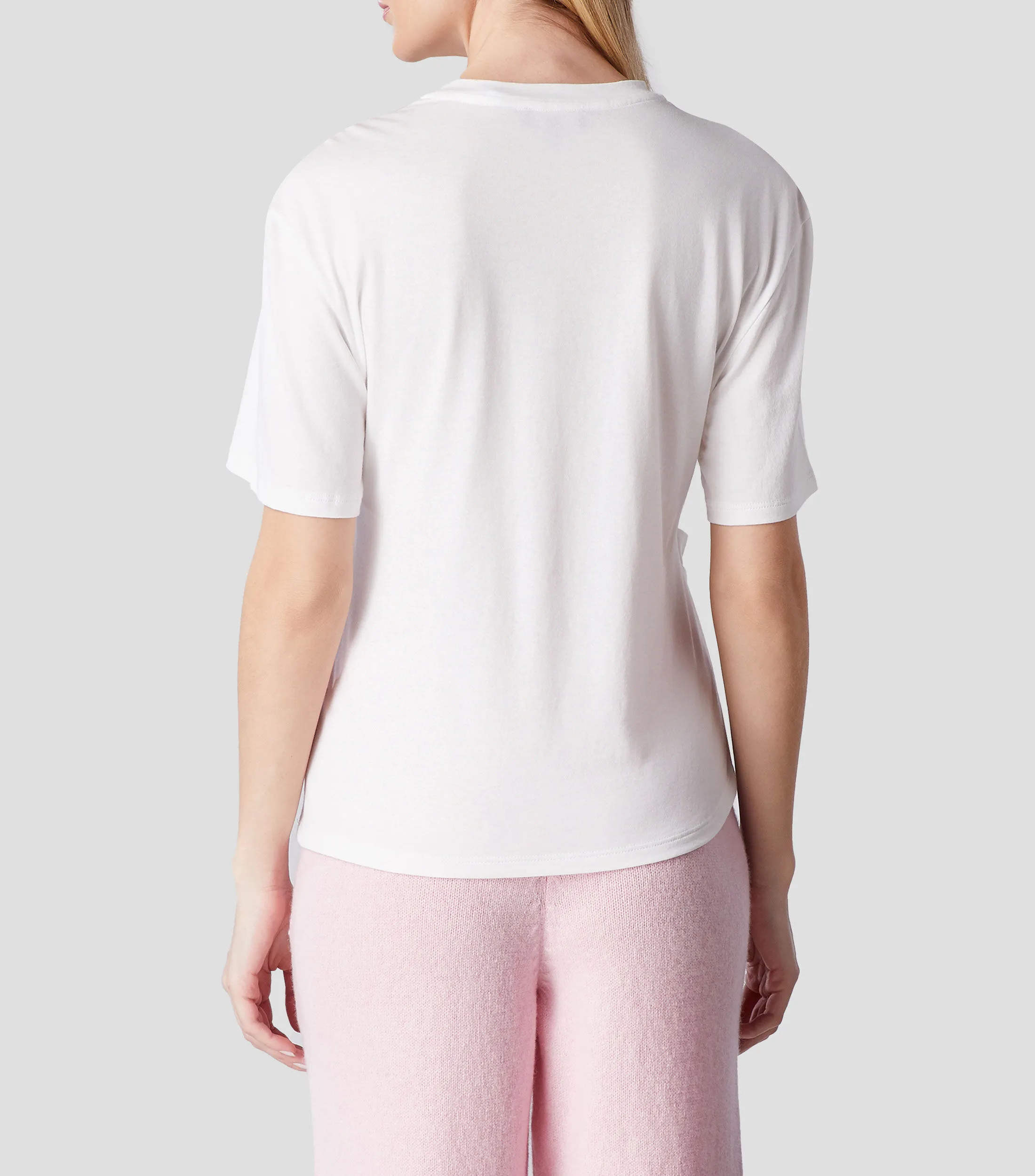 Theory Playera Cuello Redondo Manga Corta Mujer