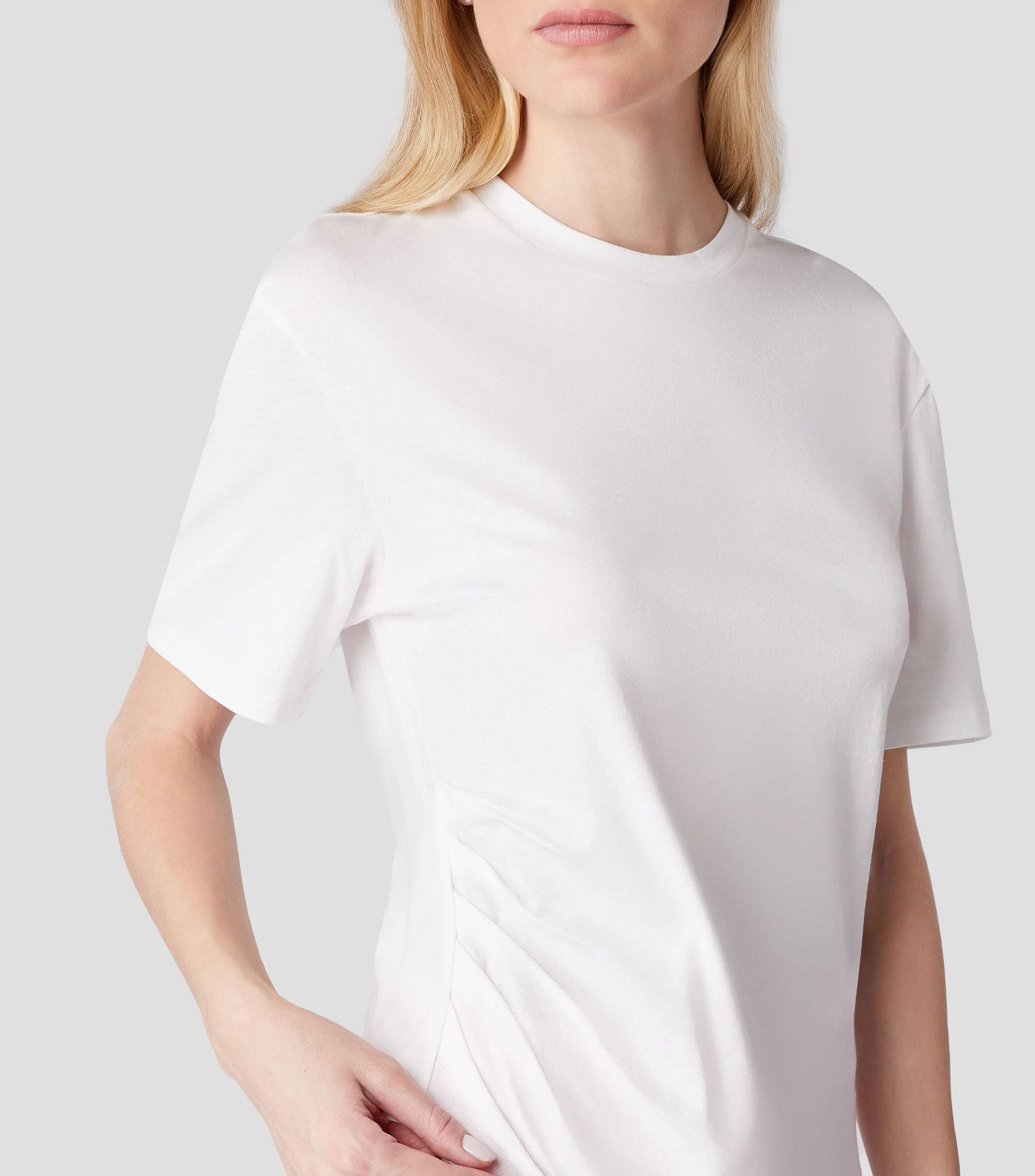 Theory Playera Cuello Redondo Manga Corta Mujer