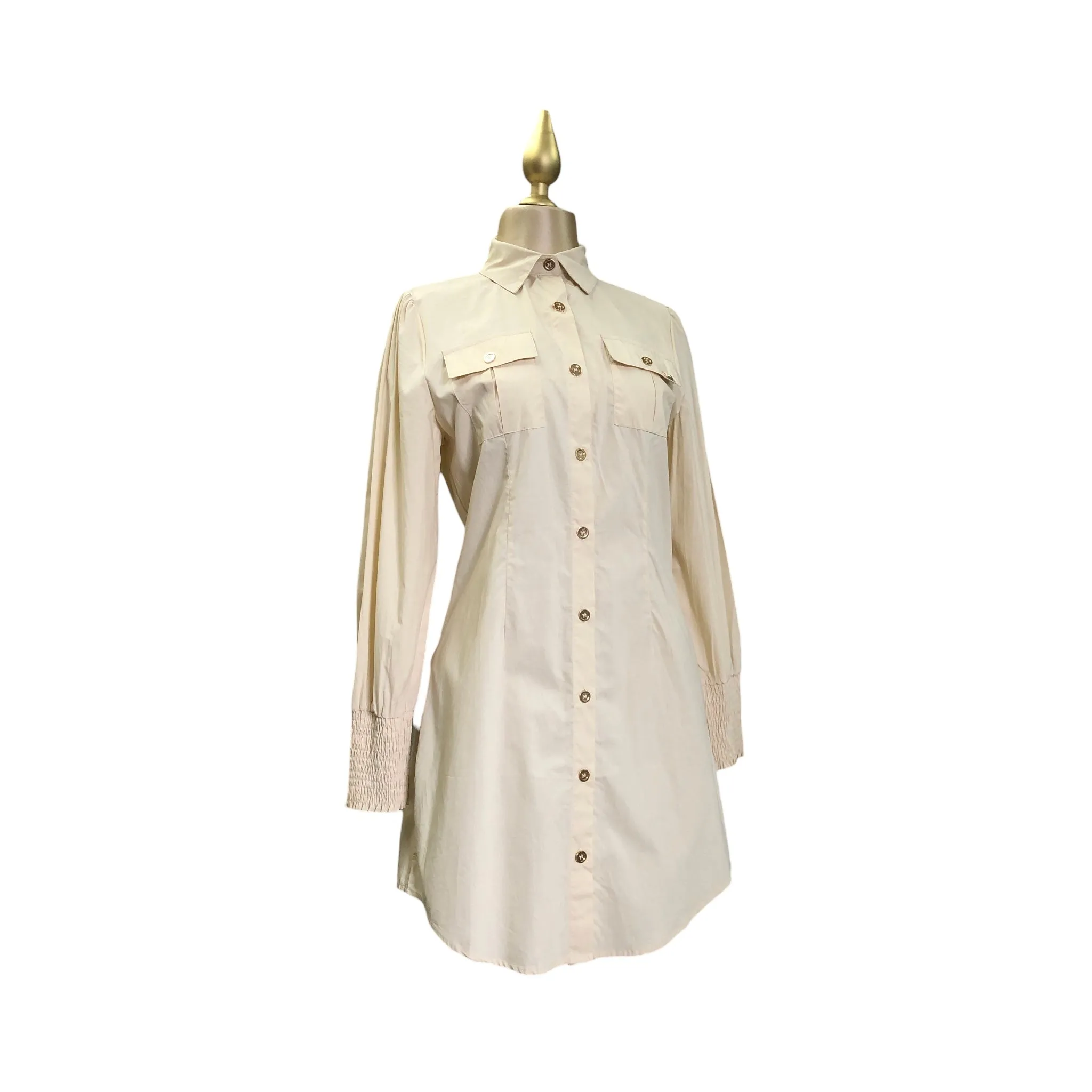 Vestido Casual Beige LC