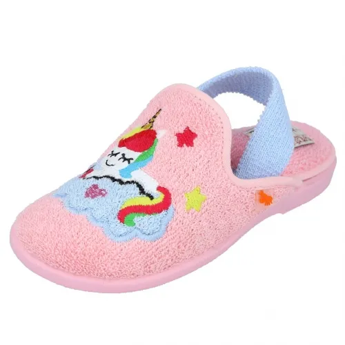 VUL-LADI 1101-052 Zapatillas de casa unicornio 