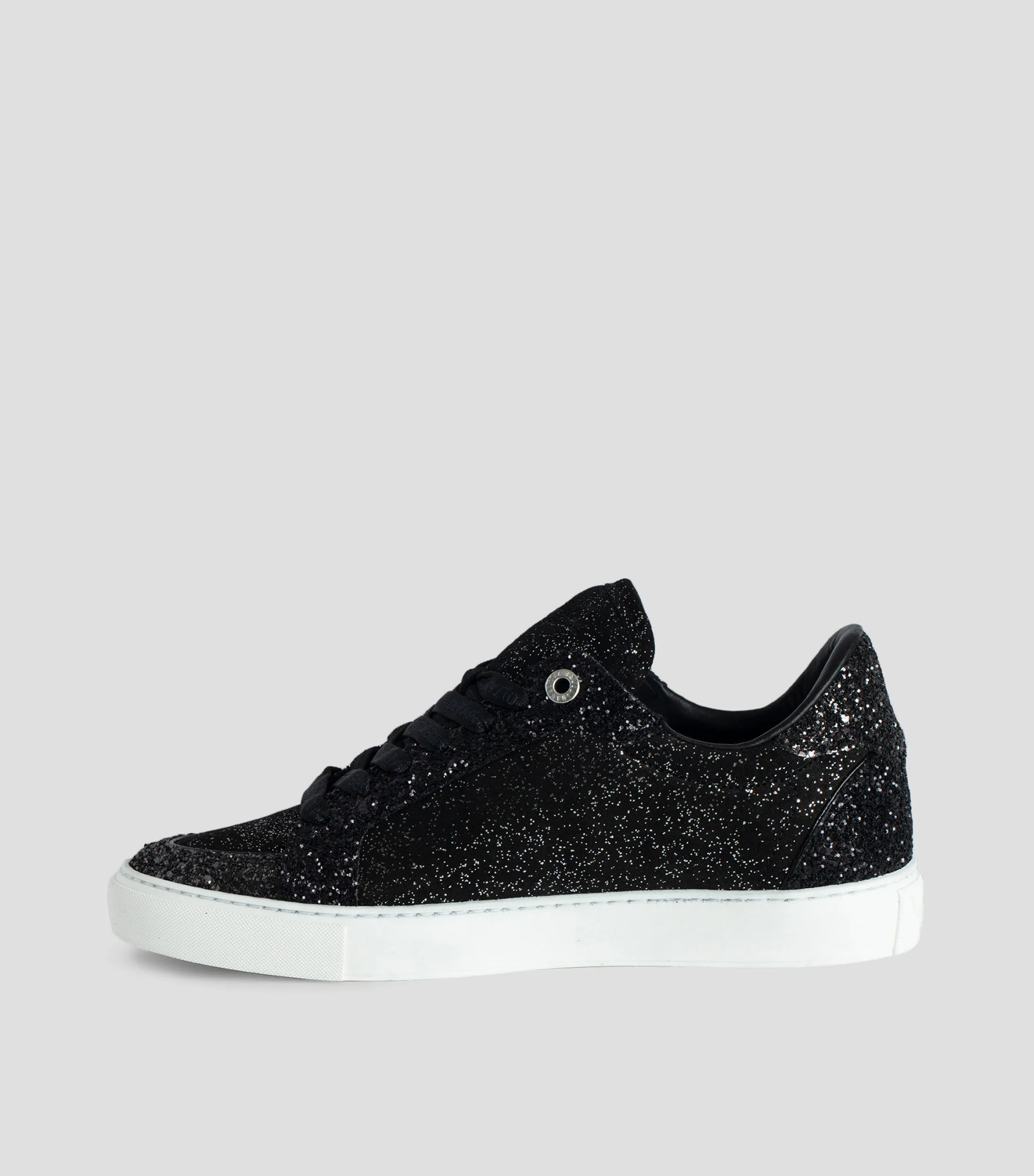 Zadig & Voltaire Tenis casuales La Flash con glitter Mujer