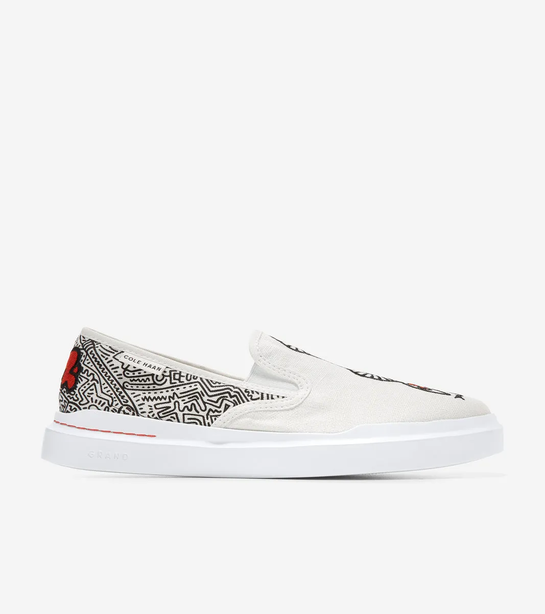 Zapatillas con Serpiente Cole Haan x Keith Haring de Hombre | GrandPrø Rally Slip-On Sneaker