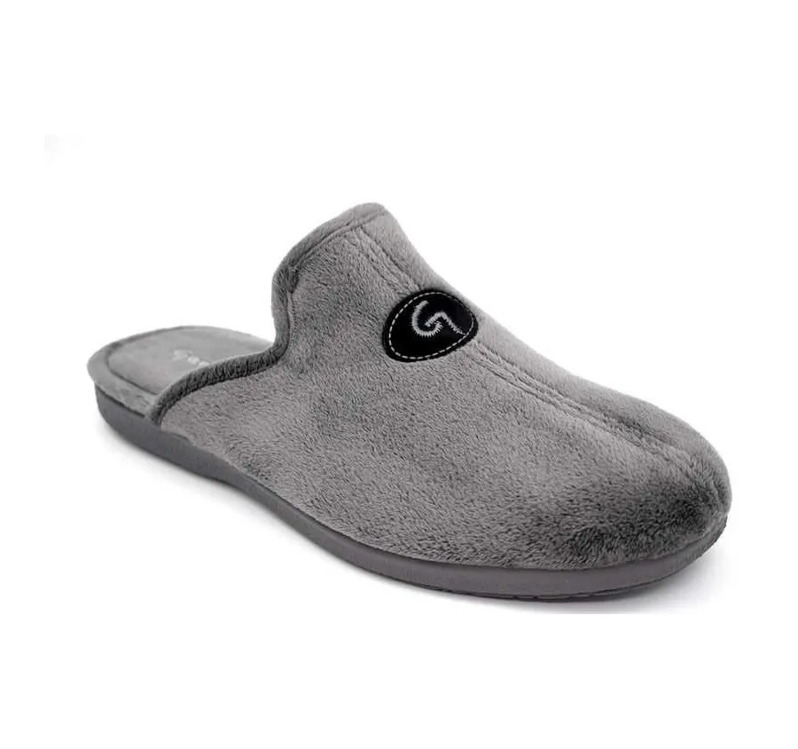 ZAPATILLAS GARZÓN 6101.247 DE CASA PARA HOMBRE PANTUFLA DESCALZA SUATEX GRIS 16842