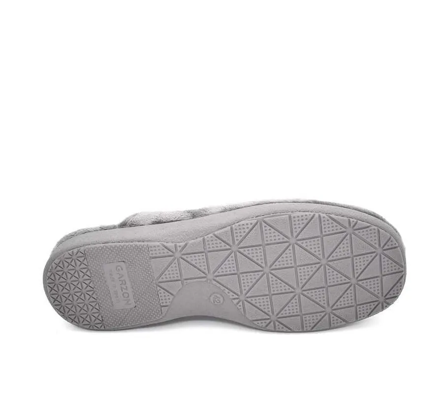 ZAPATILLAS GARZÓN 6101.247 DE CASA PARA HOMBRE PANTUFLA DESCALZA SUATEX GRIS 16842