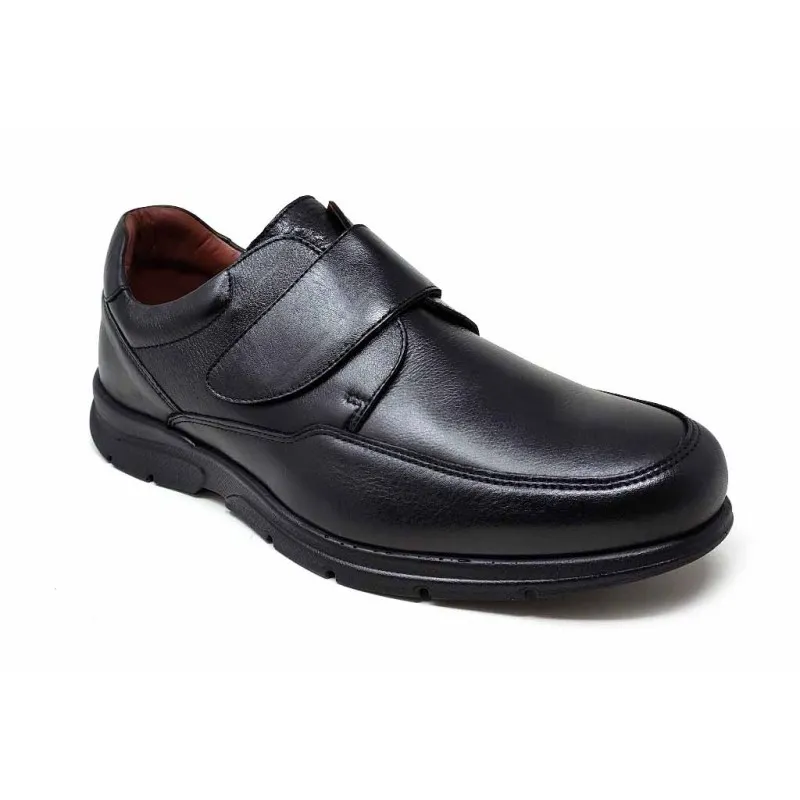 ZAPATO HOMBRE PIEL ANCHO ESPECIAL BAERCHI 1252