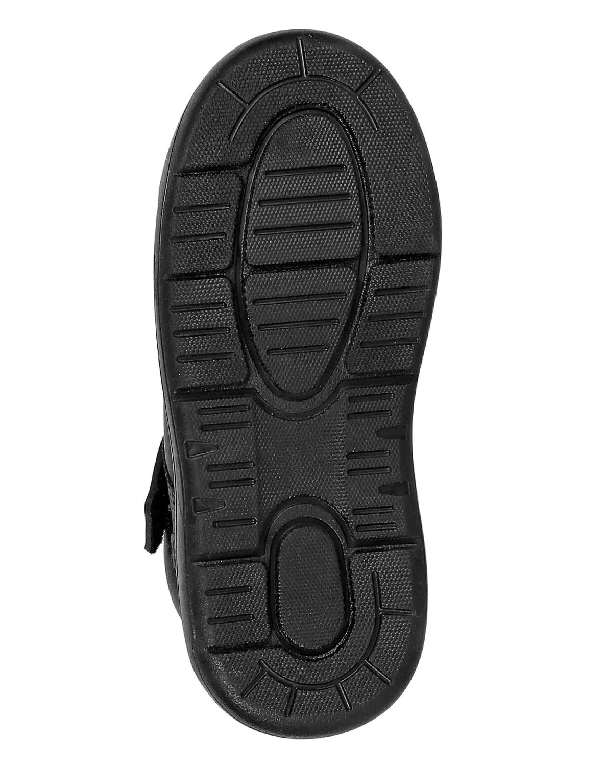 Zapato Nio Escolar Negro Piel Atrom 18603801